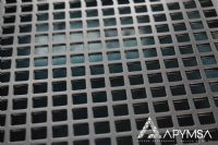 Lamina Perforada perforación cuadrada